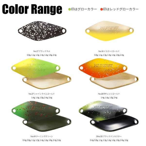 ハイバースト 1．3g | イシグロ公式オンラインショップ