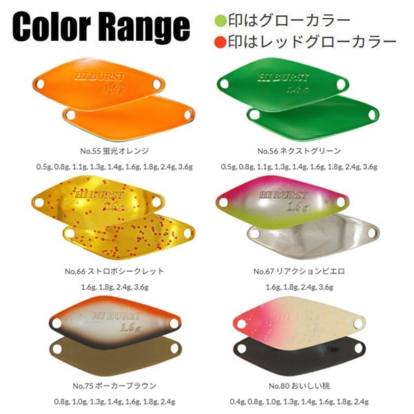 ハイバースト 2.4g | イシグロ公式オンラインショップ