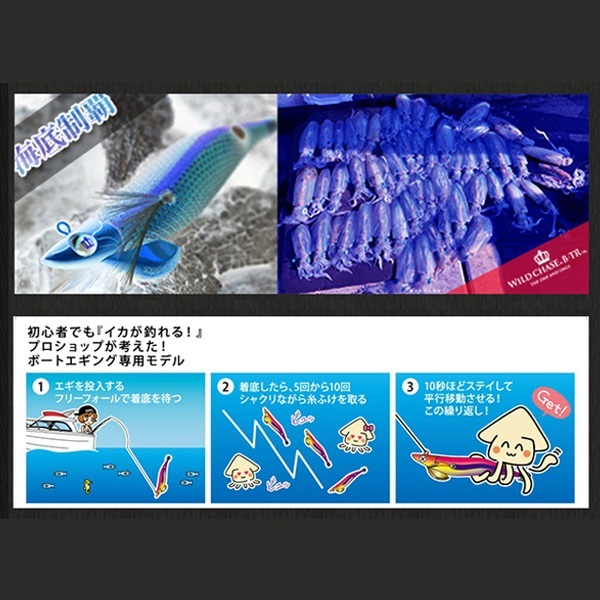 ワイルドチェイサーT 3.5号 30g 3色セット ワイルドチェイス3.5B-TR | イシグロ公式オンラインショップ