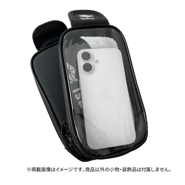 シースルーモバイルポーチ【小物の収納/携帯に便利/アウトドア/防水性