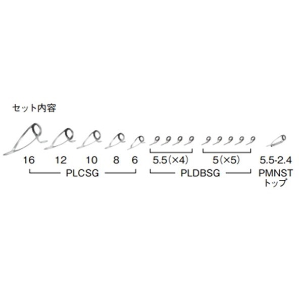 ステンレスSiC コマセ真鯛セット/PLCSG16171・PLDBSG16151 | イシグロ