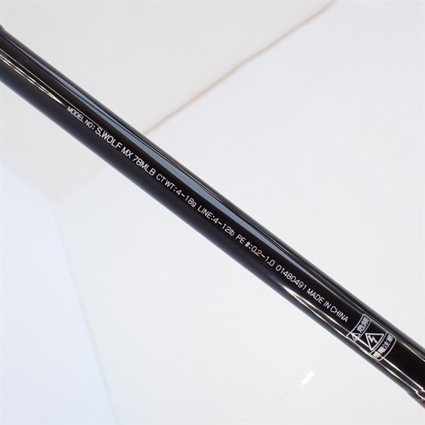DAIWA - ダイワ  シルバーウルフ  MX 78MLB 訳あり】ダイワ シルバーウルフ MX 78MLB (ベイトロッド): 竿