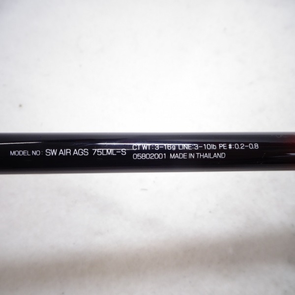 ロッド SILVERWOLF AIR AGS 75LML DAIWA（釣り） 【目玉商品】ダイワ シルバーウルフ AIR AGS