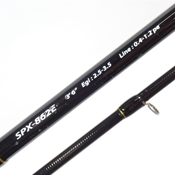 2代目ソルパラXエギングSPX Amazon | メジャークラフト エギングロッド 2代目ソルパラX SPX-862E