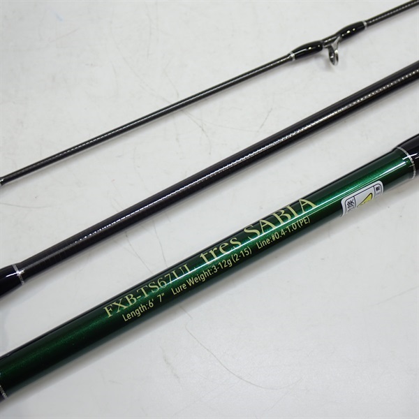 ロッド tres SABIA FXB-TS67UL FISHERMAN ロッド インクスレーベル×フィッシュマン Tres SABIA
