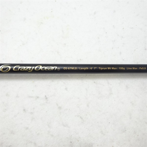 Crazy Ocean OS-67MLB ティップラン ライトジギングに クレイジー