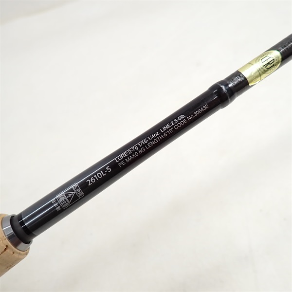 21ポイズングロリアス 2610L-S ジャッカル×シマノ ジャッカル×シマノ 21 ポイズン グロリアス 2610L/MH