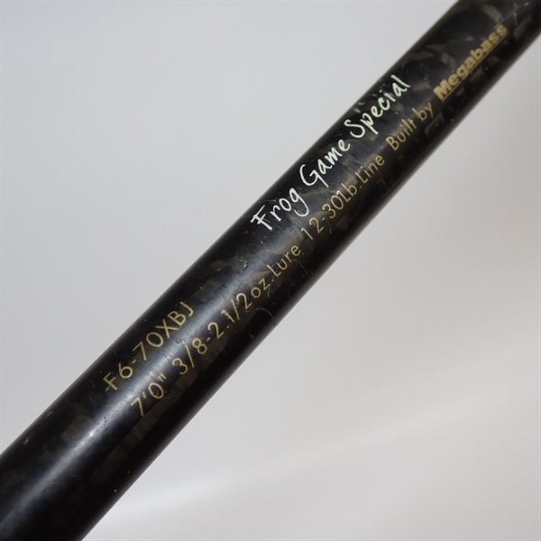 【中古》メガバス デストロイヤー ブラックジャングル Ｆ6-70ＸＢＪ フロッグゲームスペシャル◆バス Megabass BLACK JUNGLE Megabass⁄メガバス デストロイヤー⁄ブラックジャングル F6-70XBJ