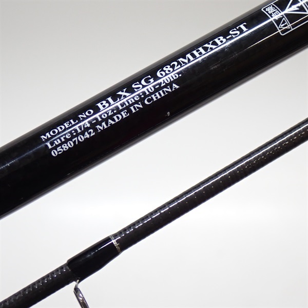 【美品】ダイワ 19ブラックレーベル701MH 6101ML BLACK BLX DAIWA（釣り） ダイワ 19 ブラックレーベル SG 701MHXB ベイト