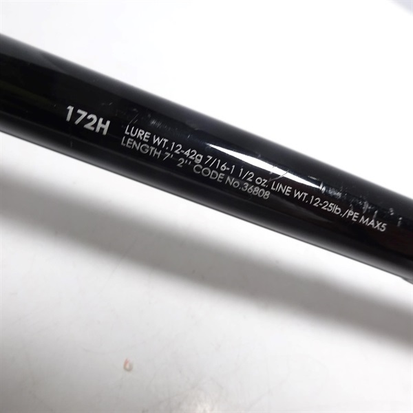 SHIMANO ルアーロッド 16ポイズングロリアス 172H 36808 竿袋付 SHIMANO ルアーロッド 16ポイズングロリアス 172H 36808 竿袋付
