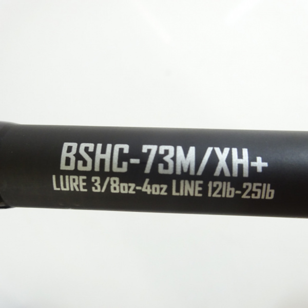 ブラックスケール BSHC-73M/XH+ バスハック ロッド BLACKSCALE『BASSHACK バスハック』BSHCｰ73M/XH+ | 患者deニート