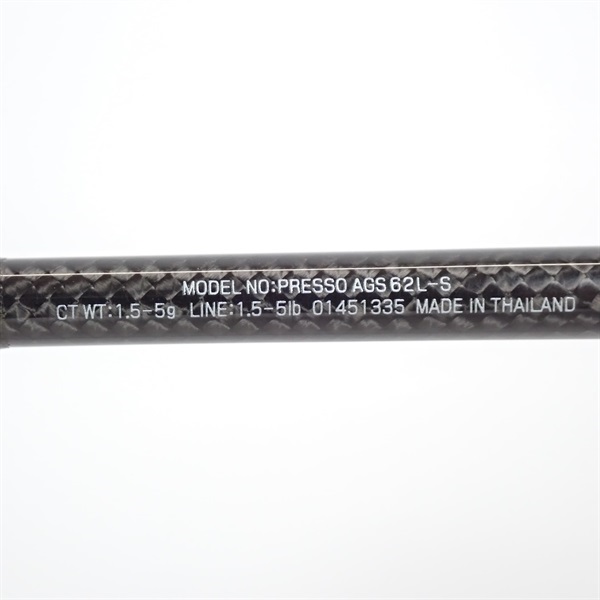 ダイワ 13 プレッソAGS 62L-S Daiwa presso 中古並品 ダイワ 13 プレッソAGS 62L-S Daiwa presso 並品