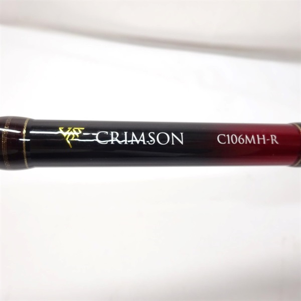 クリムゾン CRIMSON)　C106MH-R ベイト シーバス マルチロッド クリムゾンC106MH-R】テイルウォークの赤いロッドは永遠の絶頂に