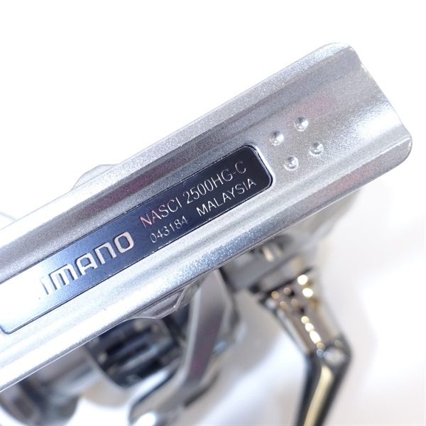 シマノ21ナスキー2500HG 箱付き シマノ21ナスキー2500HG 箱付き コスパ抜群の21ナスキー2500HGを購入し