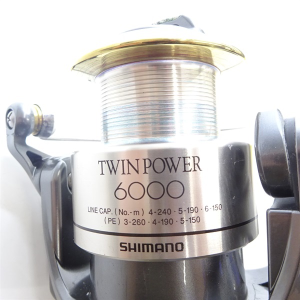 ③ シマノ　02 ツインパワー 6000HG スプール付き ③ シマノ 02 ツインパワー 6000HG スプール付き 【公式通販】