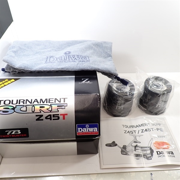 ダイワトーナメントサーフZ45Tまとめて2台！新品PEライン付 トーナメントサーフZ45T | イシグロ公式オンラインショップ