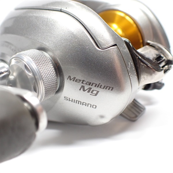 【最終価格】SHIMANO 07メタニウム MG 左 シマノ 07メタニウムMg 左 夢屋カスタムスプール、ZPI キャップ