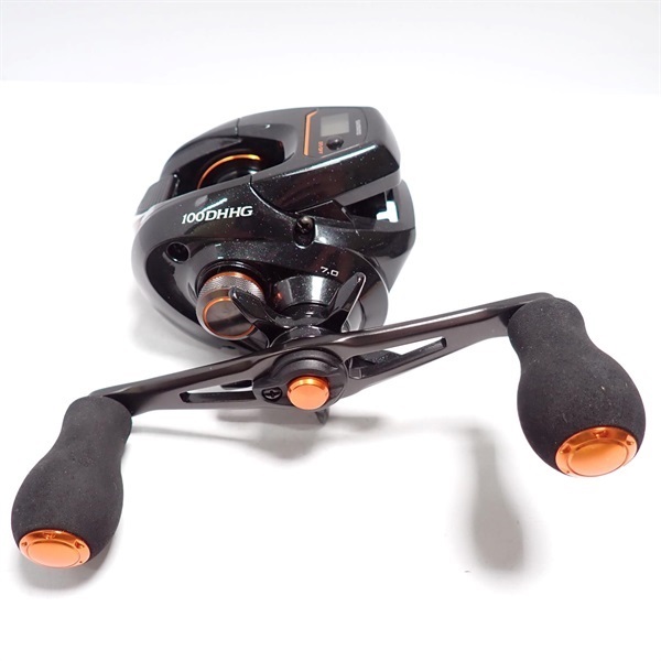 シマノ 21バルケッタ 100DHHG 未使用 シマノ 21 バルケッタ 100DH-HG (右巻き・ダブルハンドル) リール