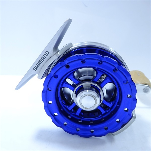 シマノ セイハコウ60B ブルー 右巻き シマノ 【取り寄せ商品