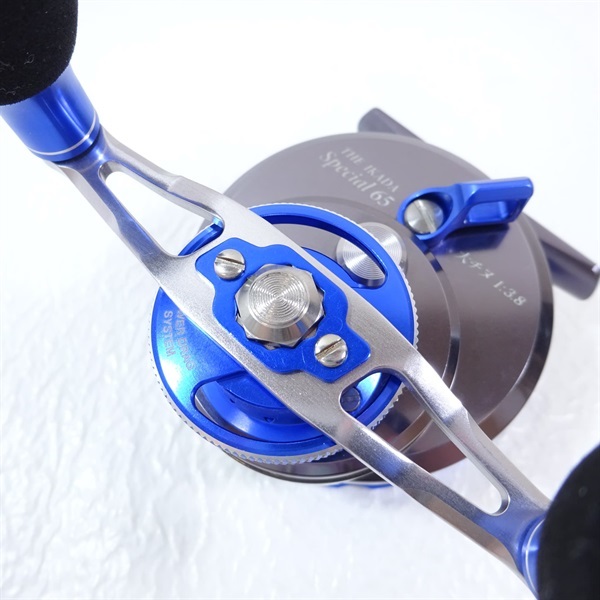 THEイカダスペシャル65 大チヌT 左 鏡面チタン／ブルー