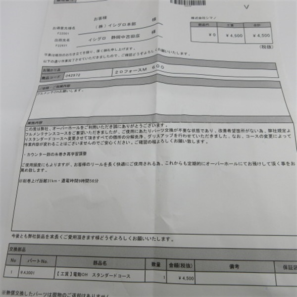 20フォースマスター600 | イシグロ公式オンラインショップ