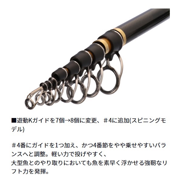 24トーナメント　磯竿 TOURNAMENT ISO AGS｜DAIWA